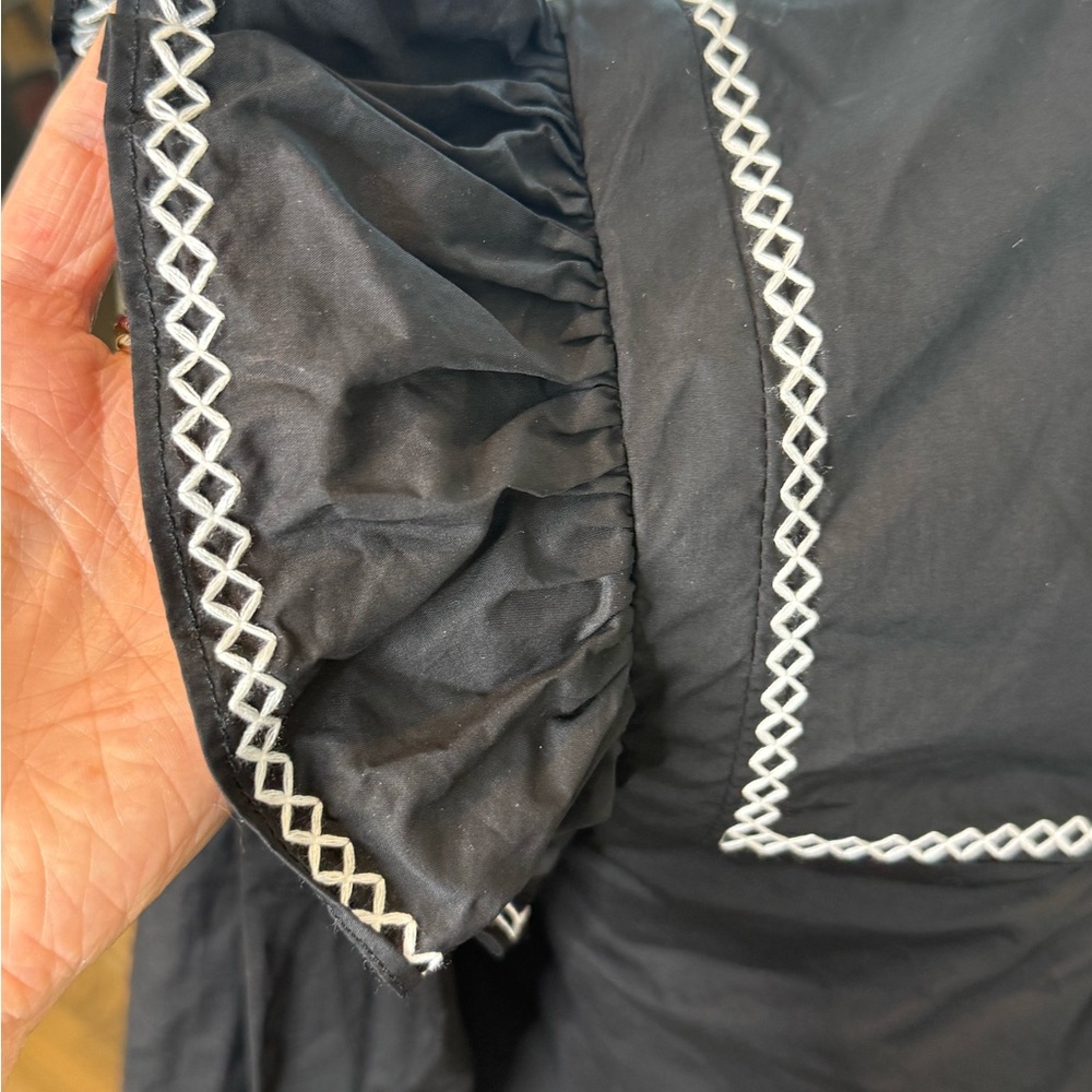 English Factory Embroidered Ruffle Balloon Top at NORDSTROMS NOW! - Picture 5 of 8
